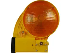 bakenlamp,LED,geel,HxBxD 290x200x85mm,m. schemerautomaat