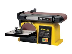 Stanley schuurbank met schuurband en schuurschijf 370 W<
