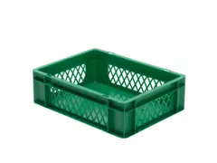 Euronorm-Stapelbak 10l H X L X B 120x400x300mm Groen