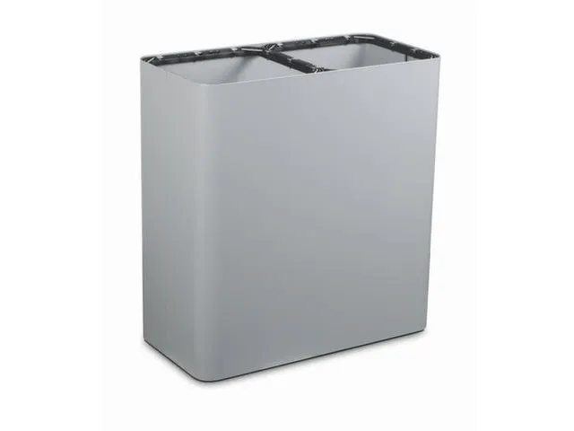 Station De Tri Sélectif,2X100L,Corps Gris