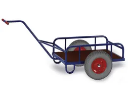 Handtrekwagen 2 Wielen 400kg Met Bodem 805x535mm Luchtbanden