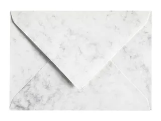 Envelop Papicolor C6 114x162mm Marble grijs Gegomd - 2