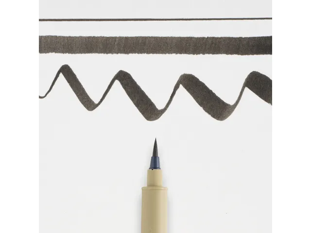 Brushpen Sakura Pigma Brush zwart