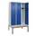 locker met bank,HxBxD 2120x1200x815mm,3vak,vak B 400mm,cilinderslot