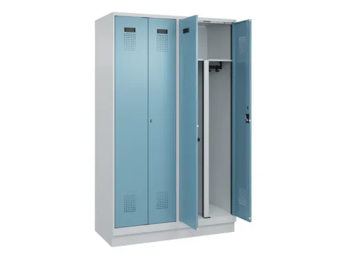 PBM-locker,HxBxD 1950x1200x500mm,4vak,vak B 300mm,cil.-slot