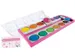 verfdoos 735/K12, glitter roze, 12 napjes