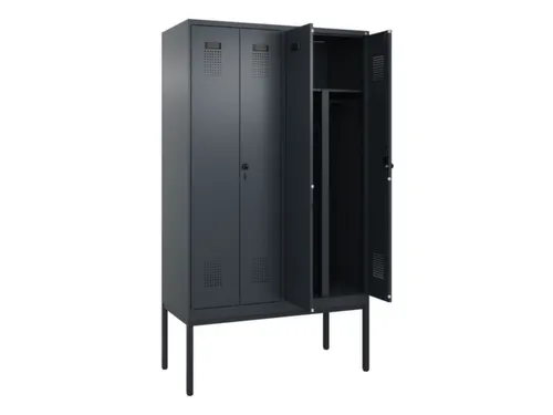 PBM-locker,HxBxD 2120x1200x500mm,4vak,vak B 300mm,draaigrendel