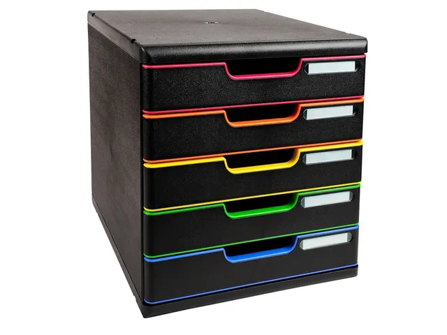 Ladenblok MODULO A4 5 laden Classic Harlekijn