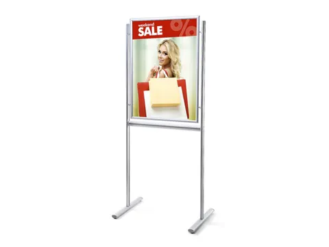 Infobord Design Standaard 25 mm Rechte Hoeken 70x100cm