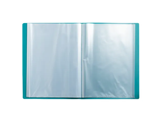 Protège-documents semi-rigide en PP recyclé 40 vues Skandi - Couleur