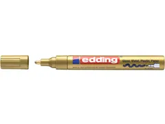 Paintmarker edding 750 op oliebasis 2-4mm creatief goud