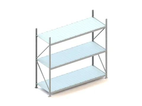 Breedvakstelling Basisveld 2200x2200x800mm 3 Stalen Legborden 600kg