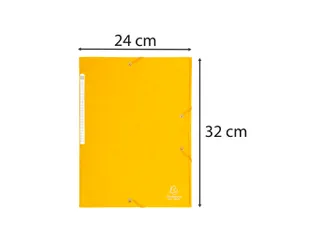 Elastomap Maxi capacity glanskarton 425gm² A4 Geel - 5