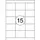 Etiket Rillstab 70x50.8mm Wit