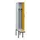 locker met bank,voor scheiding van kleding,HxBxD 2120x300x815mm,1vak