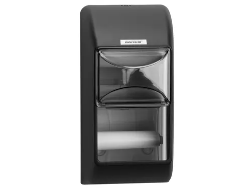 Toiletpapierdispenser Katrin duo zwart 104452