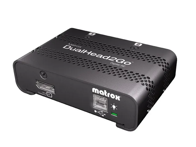 Matrox DualHead2Go Digital SE, DisplayPort, 2x DVI-D, 1x DisplayPort,