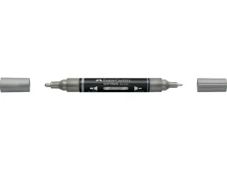 Acrylmarker Faber-Castell Multimark 251 silver - 2