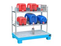 Aftapstation V. Jerrycans 1265x1315x800mm Opvangbak 61l