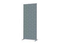 Scheidingswand Textiel Deco 85x200cm Hexagon Grijs