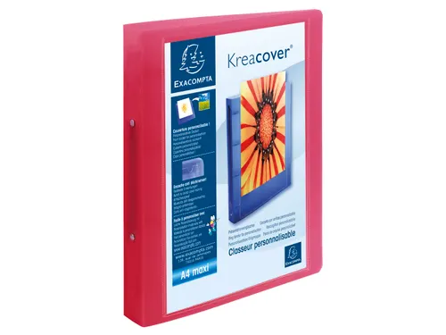 Ringmap Personaliseerbaar PP Kreacover A4+ 2R 30mm ass