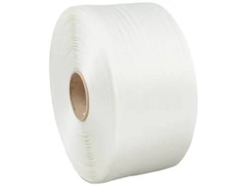 Omsnoeringsband Textiel Wit 19mmx500m Handmatig