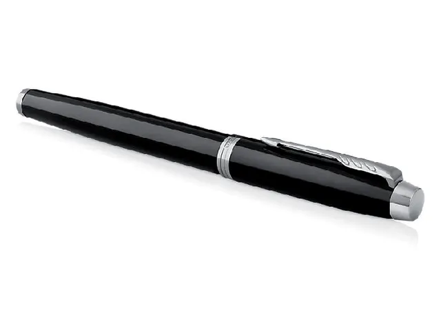 Vulpen Parker IM Black Lacquer CT Finish Fijn Blauwe inkt