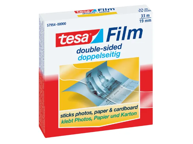 Ruban adhésif double face Tesa Film 19mmx33m