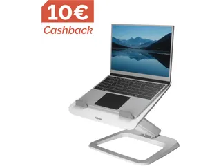 Hana LT laptopstandaard, wit - 17
