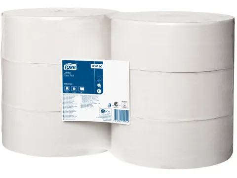 Tork Jumbo Toiletrol 120160 T1 1-Laags 2400 vel Naturel