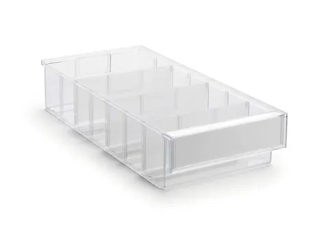 Dwarsverdelers B 92mm Voor Assortimentsdoos Polystyreen Transparant