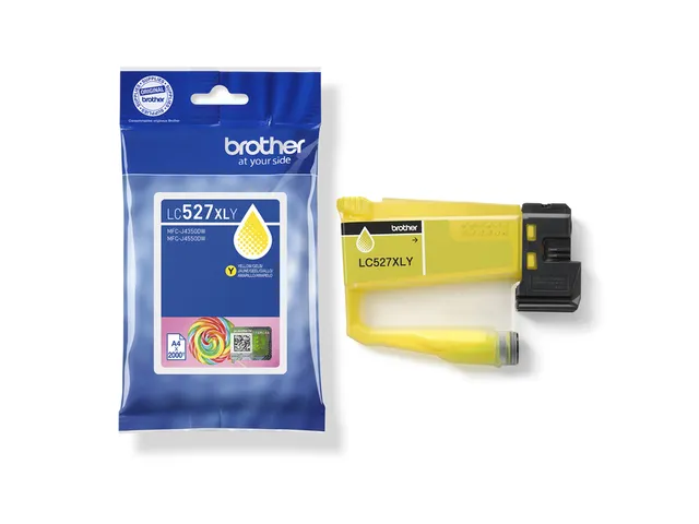 Inktcartridge Brother LC-527XLY HC geel 2000 pagina's