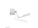Support mural pour Sonos ERA 100 & 300 Neomounts WL35-722WH1 blanc