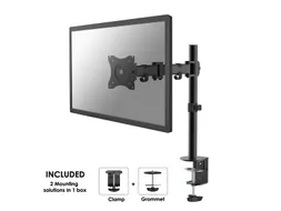 Neomounts Monitorarm 1 Scherm Zwart 30 inch Nm-d135black