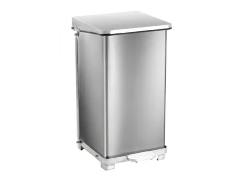 Industriële pedaalemmer 45 Liter Mat RVS