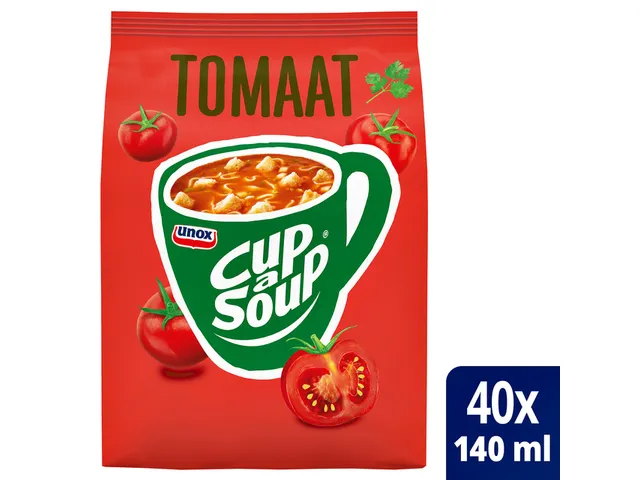 Cup-A-Soup Tbv Automaat Soep Tomaat Zak Met 40 Porties