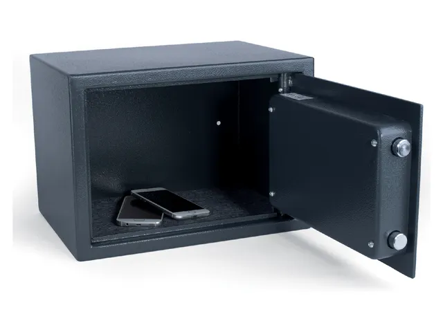 Kluis Pavo 352x250x250mm met stersleutel donkergrijs