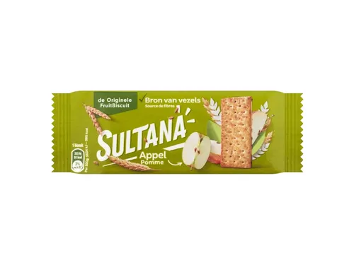 Fruitbiscuit Sultana appel 3-pack