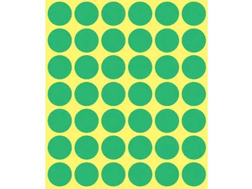 Avery Zweckform Ronde etiketten diameter 18 mm groen 1056 stuks