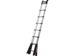 échelle d'appui télescopique 11marche(s) lisse L 0 87-3 5m anodisé