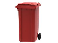 Mini-container 240 liter Rood