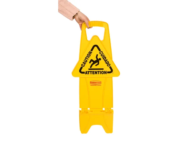 Panneau de sécurité stable, Rubbermaid