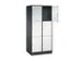 armoire multicases grand volume,RAL7021/RAL7035,HxlxP 1950x820x600mm
