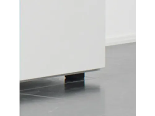 kantoorstelling HxBxD 1100x400x400mm 3 OH 2xhouten vloer grijs