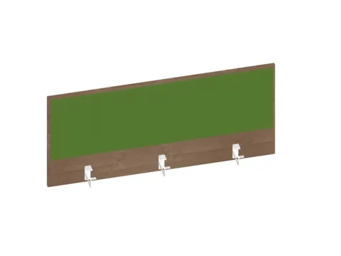 baliepaneel,v. bureau,aanbouw achter,B 1200mm,NT-cherry,BN7048-groen