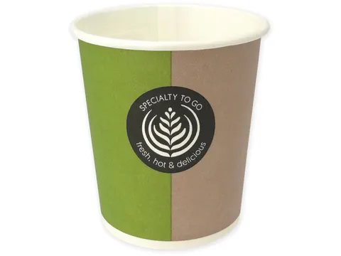 Drinkbeker Coffee To Go uit Karton 100 ML Pak 80 Stuks