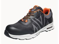 Veiligheidsschoen Boston, Maat 44 W S1P ESD SRC Laag Zwart Grijs PU