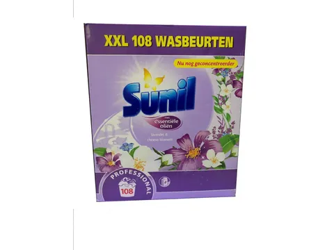 Sunil Color waspoeder proffesional lavendel, wit/kleur 7.56kg