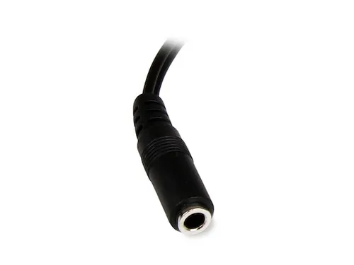15cm stereo/audiokabel 3,5 mm vrouwelijk naar 2x RCA mannelijk