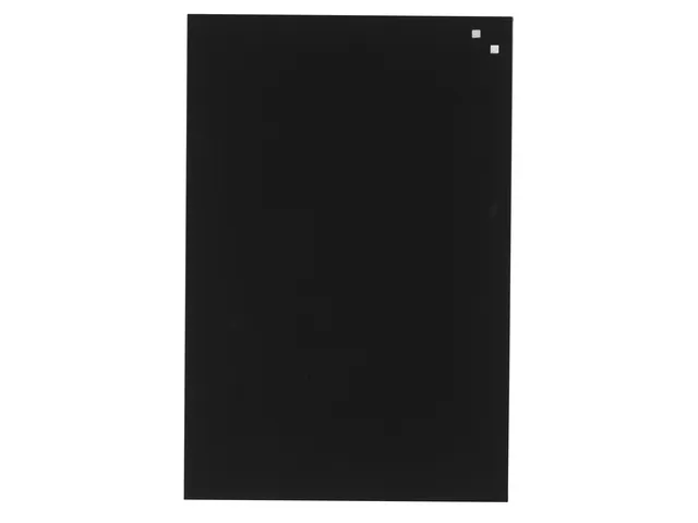 Glasmagneetbord Naga 40x60cm zwart